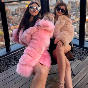 Cappotto in <span class=keywords><strong>Pelliccia</strong></span> di Coniglio Sintetica alla Moda, Giacca Lunga Versatile in Finta <span class=keywords><strong>Pelliccia</strong></span>, Nuovo Cappotto in Finta <span class=keywords><strong>Pelliccia</strong></span> - Product Image 3