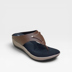 Comfortable Womens Slippers Stylish Toe <b>Post</b> Wedge Heel Slip On Daily Wear Indoor Outdoor Soft Cushion Footwear Casual Use - Product Image 1