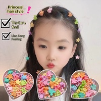 Mini pinces à cheveux en plastique, couleurs macaron, petites pinces à cheveux pour enfants, pour coiffer les franges et les mèches rebelles, style mignon, best-seller transfrontalier