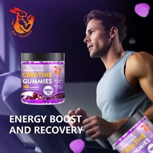 Suplemento Deportivo de Alta Potencia para Adultos, Ayuda a Desarrollar Músculo, Aumenta la Energía y la Resistencia, Gomitas de Creatina Monohidrato - Product Image 4