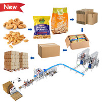 Machine d'emballage verticale automatique pour fruits secs, châtaignes, noisettes, pistaches, arachides, noix, oreiller, boîte en carton