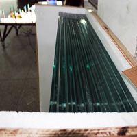 Panel Lantai Kaca Pengaman Solid Anti-Selip 5-25mm, Kaca Tempered Berkualitas Tinggi untuk Hotel/Bengkel/Industri/Sekolah/Kantor