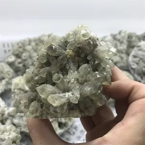 Wholesale high quality Natural green Pineapple quartz crystal Cluster