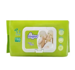 Wholesale OEM Baby Antiseptic Hand Face Cleaning Wet Wipes Manufacturer Baby Wet Wipes with Aloe Vera