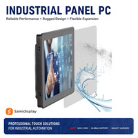 PC industriel tout-en-un à écran tactile capacitif intégré sans ventilateur, 15 pouces, J1900 i3 i5 i7 Quad Core 2,0 GHz