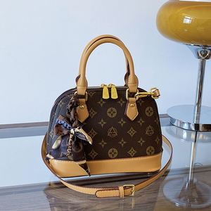 Bolso de Mano Vintage de Alta Gama Modelo 2025 para Mujer, Forma Geométrica Resistente, Material PU Clásico, Bolso Tipo Concha.2020 - Product Image 4