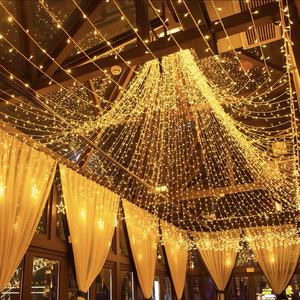 <span class=keywords><strong>Guirlande</strong></span> de guirlandes lumineuses <span class=keywords><strong>LED</strong></span> 10M/20M/30M/40M/<span class=keywords><strong>50M</strong></span> Décorations extérieures étanches pour Noël et le Ramadan - Product Image 6