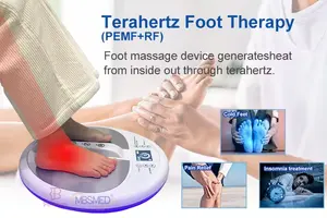 Neueste Heimgesundheitstherapie Fußmoxibustion Fußtherapie Terahertz p90 Therapie Fußmassagegerät
