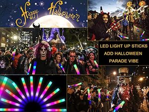 Bâtons lumineux LED en mousse colorés et clignotants pour fêtes, cadeaux de fête, idéaux pour les soirées de remise des diplômes - Product Image 3