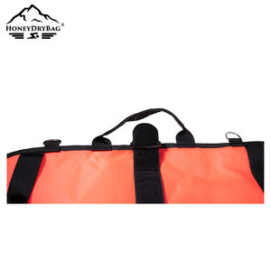 Flotteur de bouée de torpille en nylon de chasse sous-marine avec <span class=keywords><strong>gonfleur</strong></span> oral et drapeau de plongée, anneaux en D en acier inoxydable, bouée de pêche sous-marine haute visibilité - Product Image 4