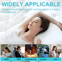 Bouchons d'oreilles anti-bruit pour dormir, bouchons d'oreilles de haute qualité, réduction du bruit et confortables