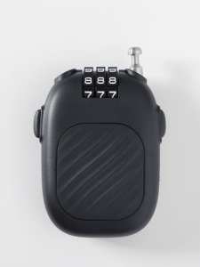 Cabo De Bloqueio Retrátil, Segurança Senha De Bloqueio, Aço Cabo Bagagem Fechaduras, Viagem Combinação De Bloqueio, - Product Image 2