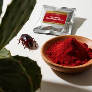 最优惠价格天然色素食品级维生素胭脂红提取物E120粉桶包装 - Product Image 3