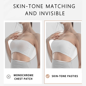 Petali per Seno in Silicone Riutilizzabili con Chiusura Frontale, Reggiseno Invisibile Push-up Estremamente Sottile Senza Spalline e Senza Schienale - Product Image 6