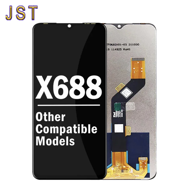 Mobile Phone Screen Cell Phone Parts for Infinix Hot10play X688B  Lcd Assembly