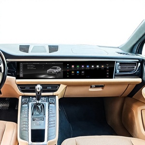 วิทยุติดรถยนต์ระบบแอนดรอยด์หน้าจอคู่ Navihua พร้อมมัลติมีเดีย Carplay และระบบเสียงสเตอริโอสำหรับ Porsche Macan ปี 2018-2024 อุปกรณ์อัพเกรดรถยนต์ - Product Image 1