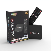 Elebao ALATV X7 Plus Android TV Box Amlogic S905W2 4GB 32GB Stalker M3U Xtream m3u Smart Android TV Box