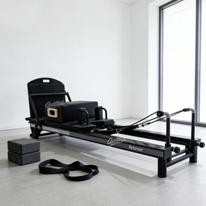 <span class=keywords><strong>Reformer</strong></span> de <span class=keywords><strong>Pilates</strong></span> Silencioso con Logotipo Personalizable, Color Silencioso, con Tapete y Carro Silencioso <span class=keywords><strong>para</strong></span> Uso en Casa o Estudio - Product Image 1