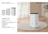 Déshumidificateur d'air portable 24L pour la maison, purificateur et sécheur pour chambre à coucher et sous-sol