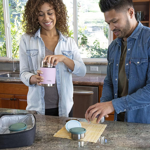 <span class=keywords><strong>Thermos</strong></span> da 20oz/600ml <span class=keywords><strong>per</strong></span> Cibo <span class=keywords><strong>Caldo</strong></span> e Zuppe, Contenitore Termico con Cucchiaio Pieghevole, Borraccia in Acciaio Inox a Doppia Parete - Product Image 6