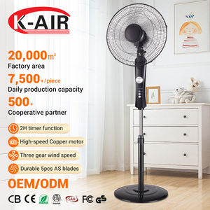 Ventilateur électrique de bureau bon marché de haute qualité promouvoir ventilateur électrique de contrôle de minuterie de bouton cadeau - Product Image 1