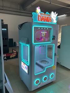 Máquina de Algodón de Azúcar Mini Automática Completa a <span class=keywords><strong>Precio</strong></span> de Fábrica con 60 Estilos Diferentes, Compatible con Escaneo de Código QR/Monedas para Niños - Product Image 4