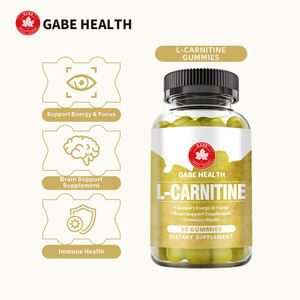 Gummies à la L-Carnitine : Favorisent le métabolisme des graisses et stimulent l'énergie quotidienne pour le sport – Pour hommes, femmes et adultes – Saveur orange naturelle - Product Image 3