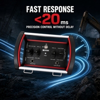Télécommande industrielle économique NOMI NMBZ-002 avec 4 joysticks pour excavatrices et chargeuses
