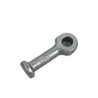Oeil de levage OEM haute résistance galvanisé à tête forgée, avec trou pour boulon de suspension, métrique, pour panneaux de béton préfabriqués permanents