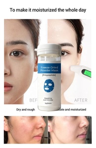 Maschera Viso Liofilizzata Professionale per Uso Domestico con Peptidi di Rame Blu e Oligopeptidi Riparatori - Product Image 3