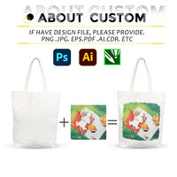 Sac fourre-tout en toile de coton personnalisé avec logo, réutilisable, promotionnel, pas cher, avec sacs à logo personnalisé – Offre spéciale