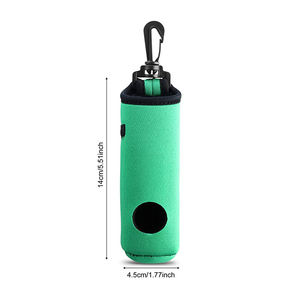 Prix d'usine, accessoires de golf sur mesure, porte-balles de golf 3 emplacements avec porte-tee, pochette en néoprène pour balles de golf avec clip - Product Image 2