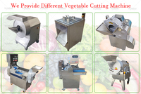 Máquina cortadora comercial de cubos de acero inoxidable 304 para tomates, cebollas, patatas y zanahorias Máquina cortadora de c