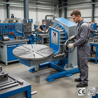 Machine de positionnement pour soudage, positionneur rotatif automatique pour la fabrication de bobines de tuyaux