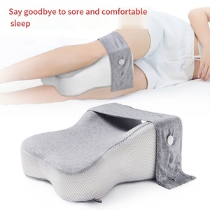All'ingrosso con bende contorno gamba distanziatore cuscino del ginocchio ortopedico zeppa gamba cuscino Memory Foam cuscino ginocchio <span class=keywords><strong>per</strong></span> il lato del sonno - Product Image 2