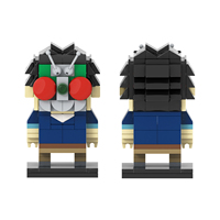 Kits de Ladrillos MOC Creatividad Cinematográfica Glinda, Contenedor de Ladrillos DIY, Juguetes de Construcción para Niños MOC7770