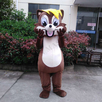 Usine en gros écureuil mascotte personnage animal Cosplay mascotte costume écureuil dessin animé adulte spectacle costume personnalisé mascotte