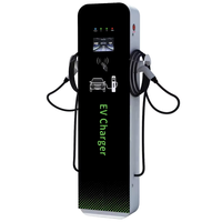 Chargeur de Véhicules Électriques Commercial Publicitaire 14KW sur Pied 32A Fabricant GBT CCS1 CCS2 CHADeMo Station de Recharge 120KW pour Voitures