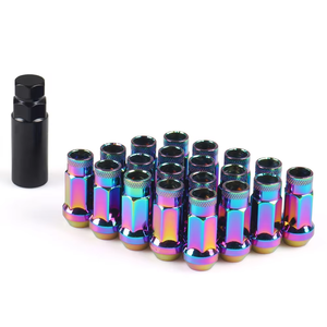 Bouchons d'écrou de roue de voiture universels <span class=keywords><strong>17</strong></span> couvercles d'écrou de roue hexagonaux vis de moyeu de roue de voiture boulon automatique pour écrous de blocage de roue de voitures - Product Image 1