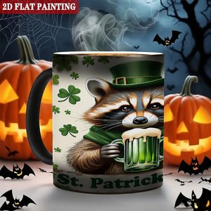 Mug en céramique noir givré de 11 oz pour sublimation, tasse activée par la chaleur pour Thanksgiving, approvisionnement en gros - Product Image 6