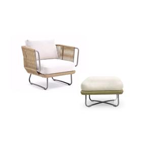 High Quality Garden Outdoor rope <b>Rattan</b> Weaving Quick Dry Pool Sun <b>Lounger</b> Outdoor Living Sun <b>Lounger</b> - Product Image 4