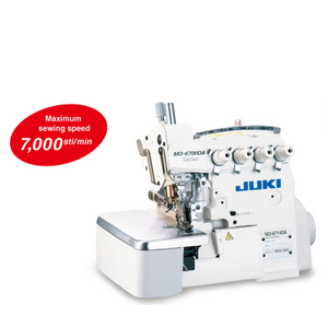 Machine à surjeter / point de sécurité Jukis MO-6704DA semi-sèche, haute vitesse, occasion, vente flash - Product Image 1