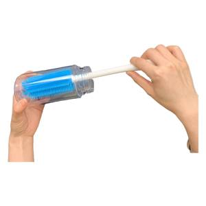 Eco-Friendly Food Grade Long Handle Silicone <b>Bottle</b> <b>Brush</b> Non-Toxic Sustainable Home Cleaning Kitchen Glass Pan Hand - Product Image 2