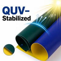 Rouleau de bâche en PVC renforcé FLFX 600gsm 850gsm, imperméable, anti-UV, résistant aux déchirures, toile de protection pour camion, abri pour conteneur