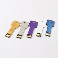 Clé USB en métal en forme de clé 8 Go