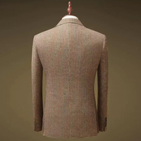 Costumes pour hommes nouveau design d'affaires exquis double boutonnage marié deux pièces smoking décontracté veste de costume pour hommes de haute qualité