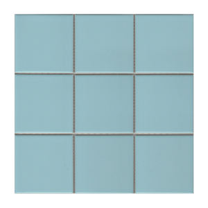 <span class=keywords><strong>2x2</strong></span> sostenibleスイミングプールモザイク淡いグリーンクアタイルキャンディーカラーモザイクセラミックタイル浴室用 - Product Image 5