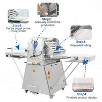 Laminoir ORME pour croissants, pâte à sucre, biscuits, pain français, mini-rouleau à pâte, machine à étaler la pâte