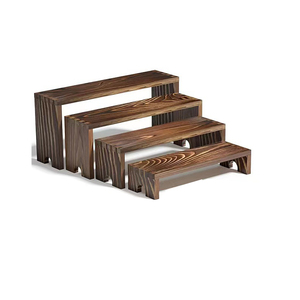 Étagère de rangement multi-niveaux en bois écologique pour figurines, boîtes mystères, présentoir à bijoux multifonctionnel - Product Image 1