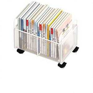 Boîte <span class=keywords><strong>de</strong></span> rangement <span class=keywords><strong>pour</strong></span> livres sous le bureau avec roulettes <span class=keywords><strong>pour</strong></span> étudiants, grande capacité, design gain <span class=keywords><strong>de</strong></span> place - Product Image 6